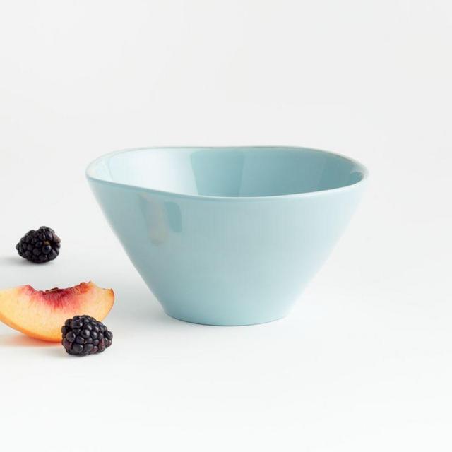 Marin Melamine Bowl: Blue
