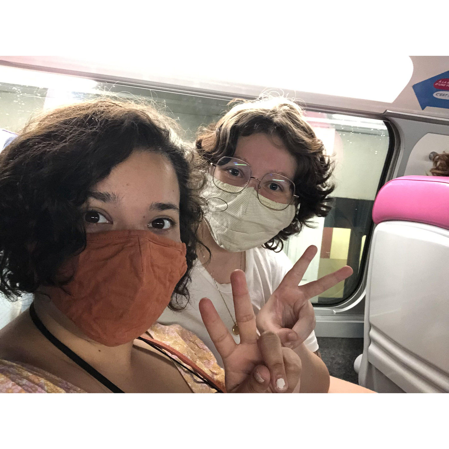 Taking a train in France