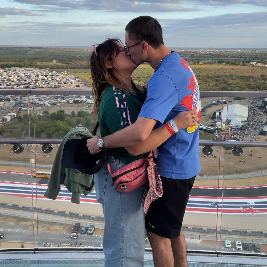 This place will always be special to us as it was the place we took our first trip together to & now the place we got engaged. 🥰