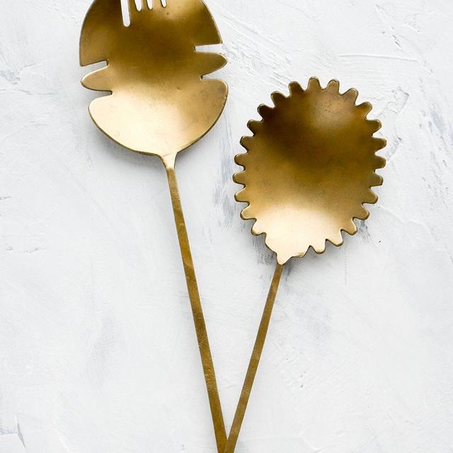 Primordial Brass Serving Set