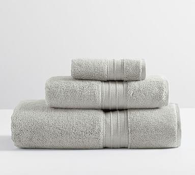 Gray Mist Hydrocotton Quick-Dry Organic Bath Towel