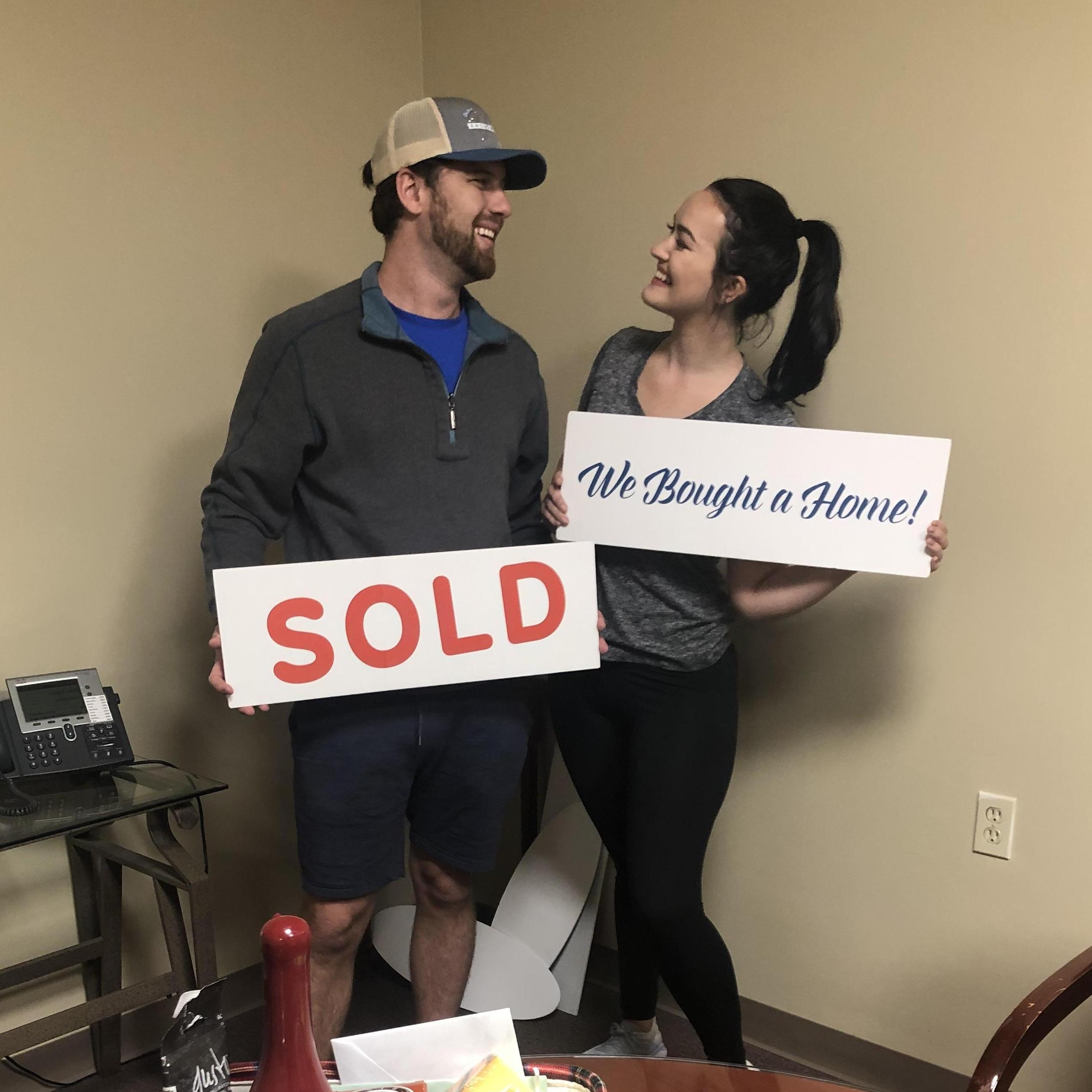 Buying our first home