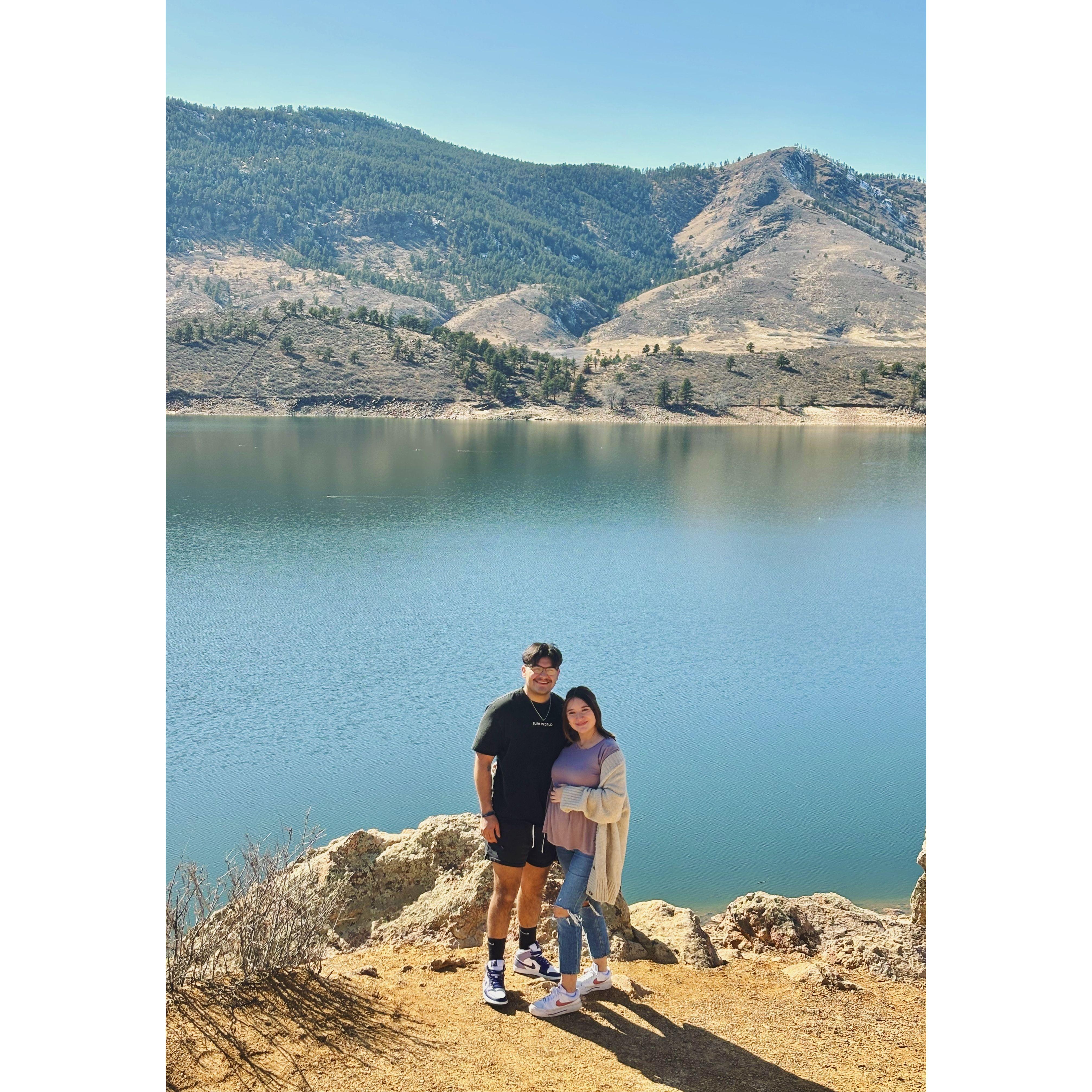 Our last road trip before we had Enzo!