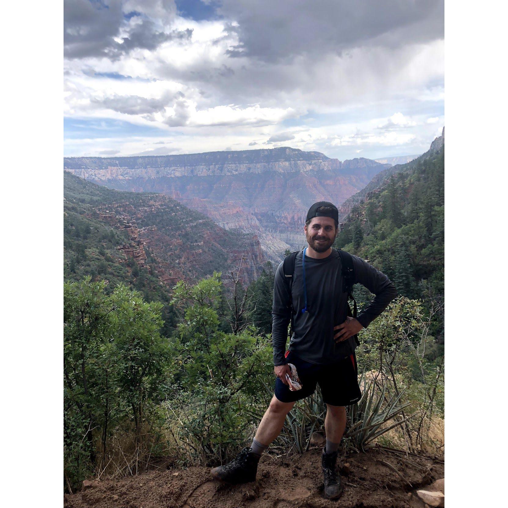 Mike's first Grand Canyon trip. Arizona. August 2018.
