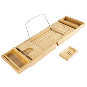 Bamboo Bathtub Caddy