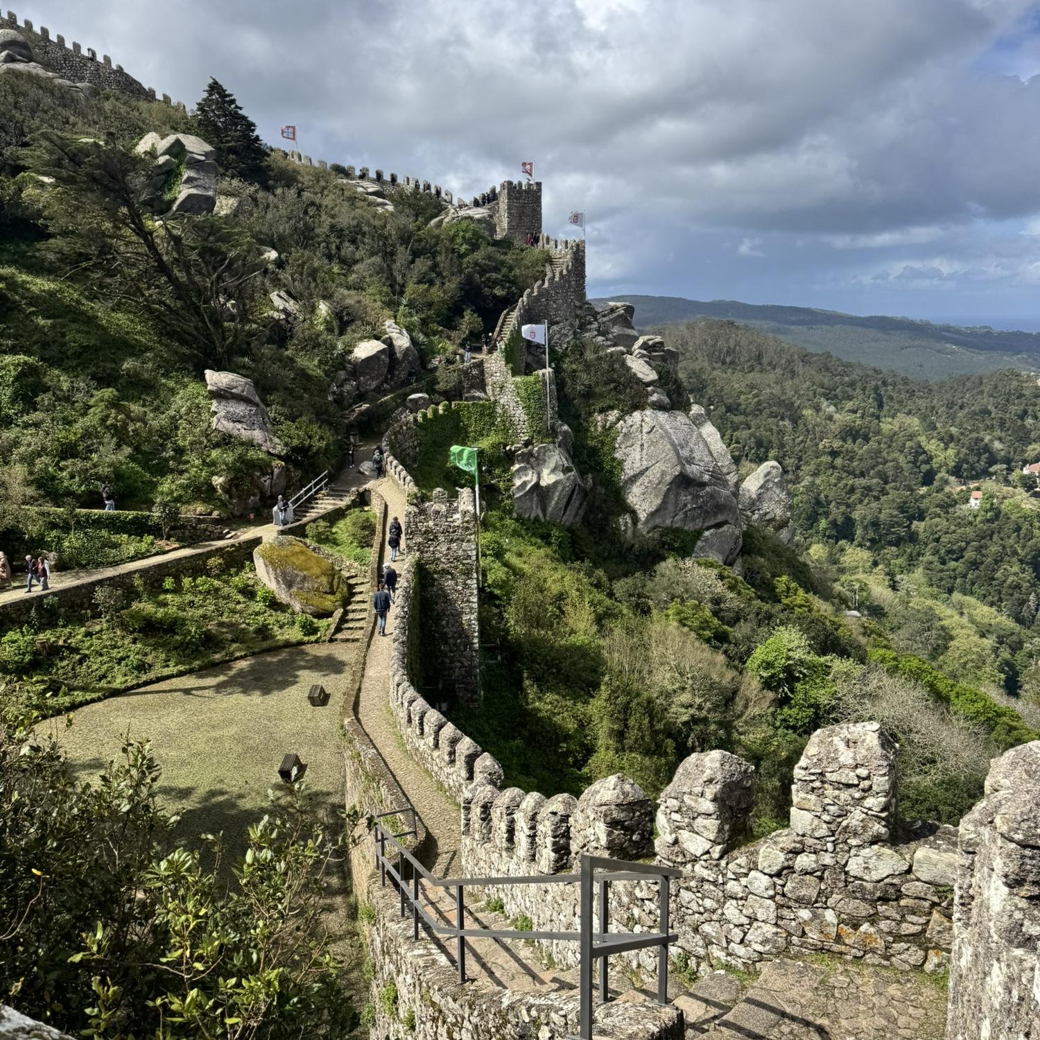 04.15.25 - Our engagement in Sintra, Portugal at the Moorish Castle