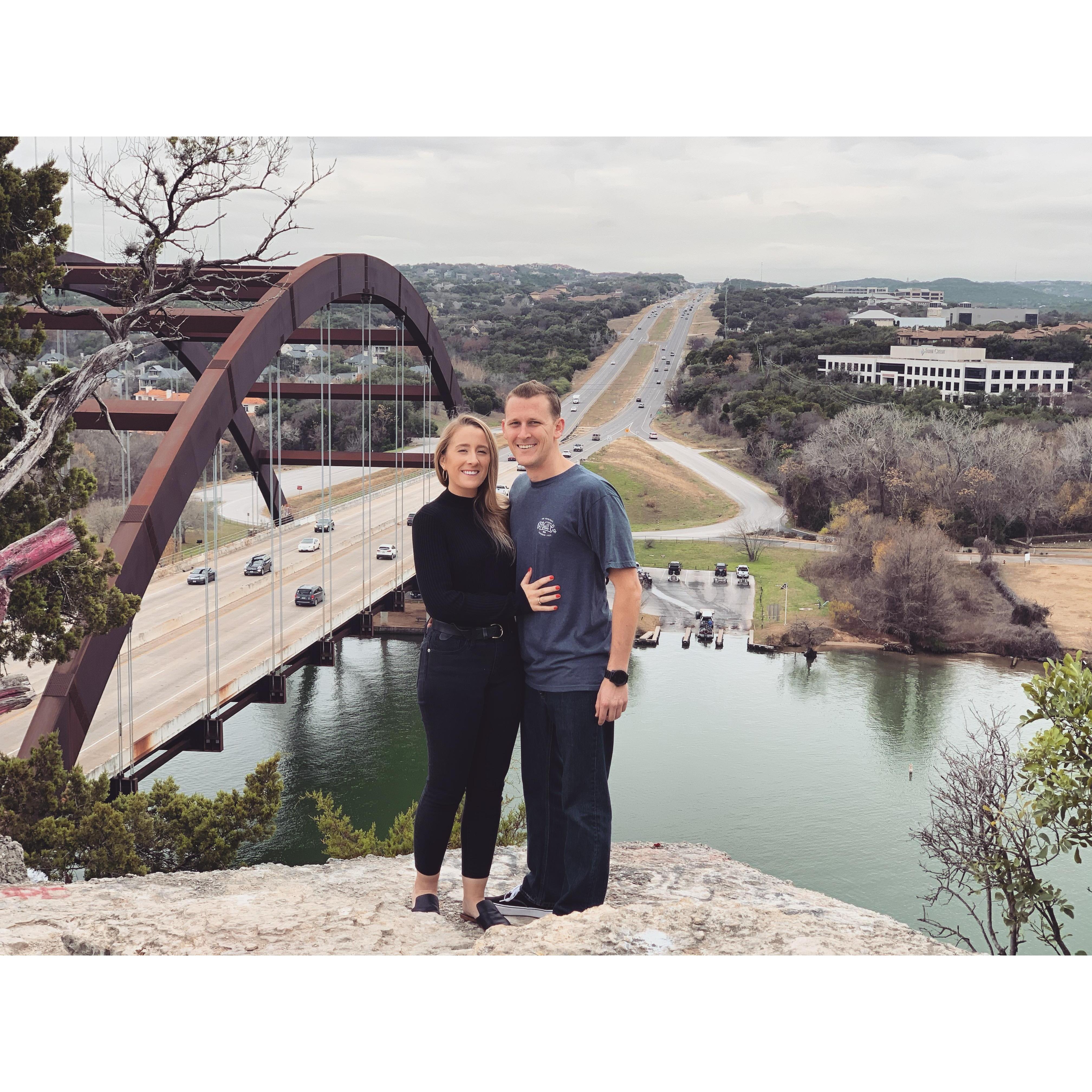 G & T at the 360 Bridge in Austin, TX