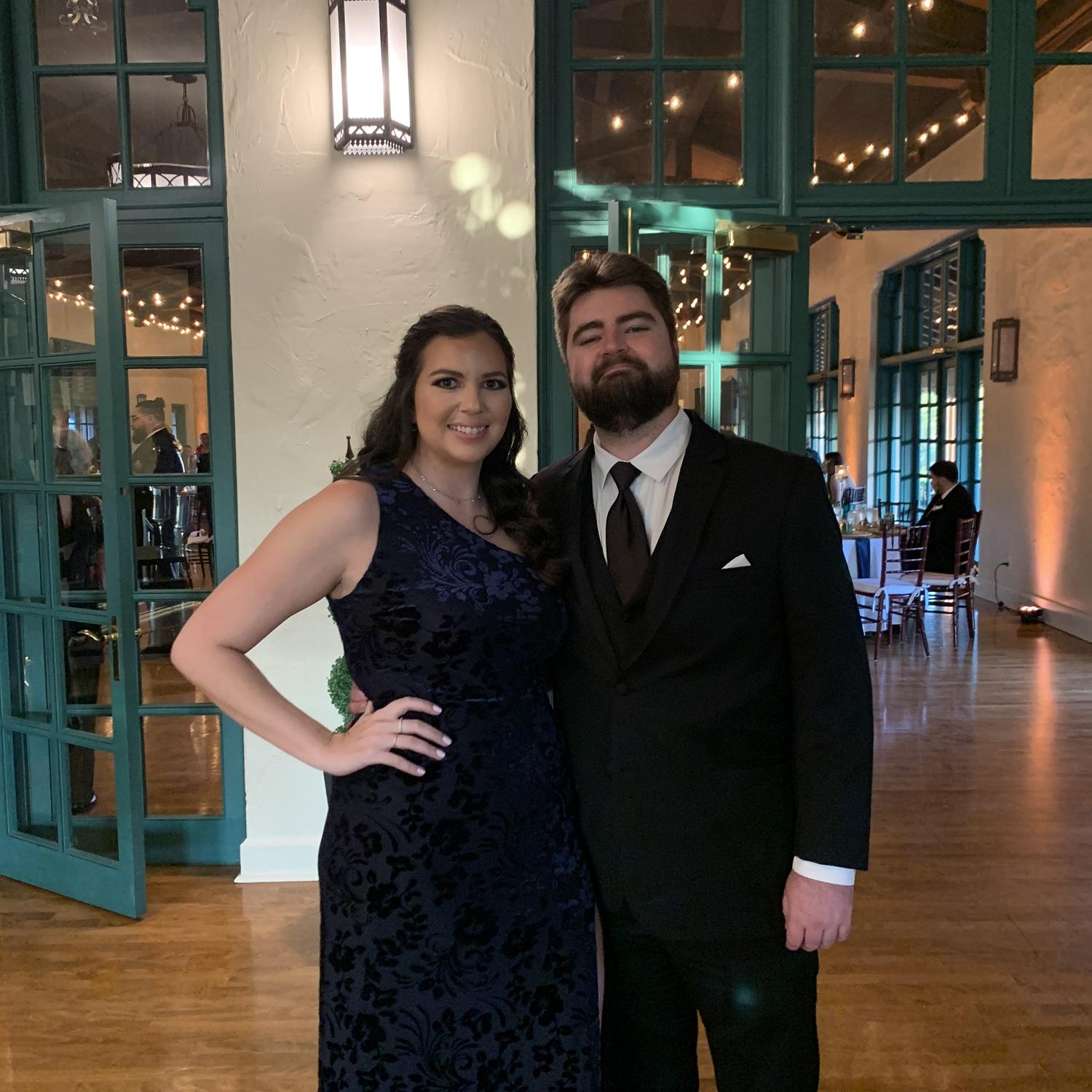 Our first wedding together celebrating Sabrina and Greg in Florida