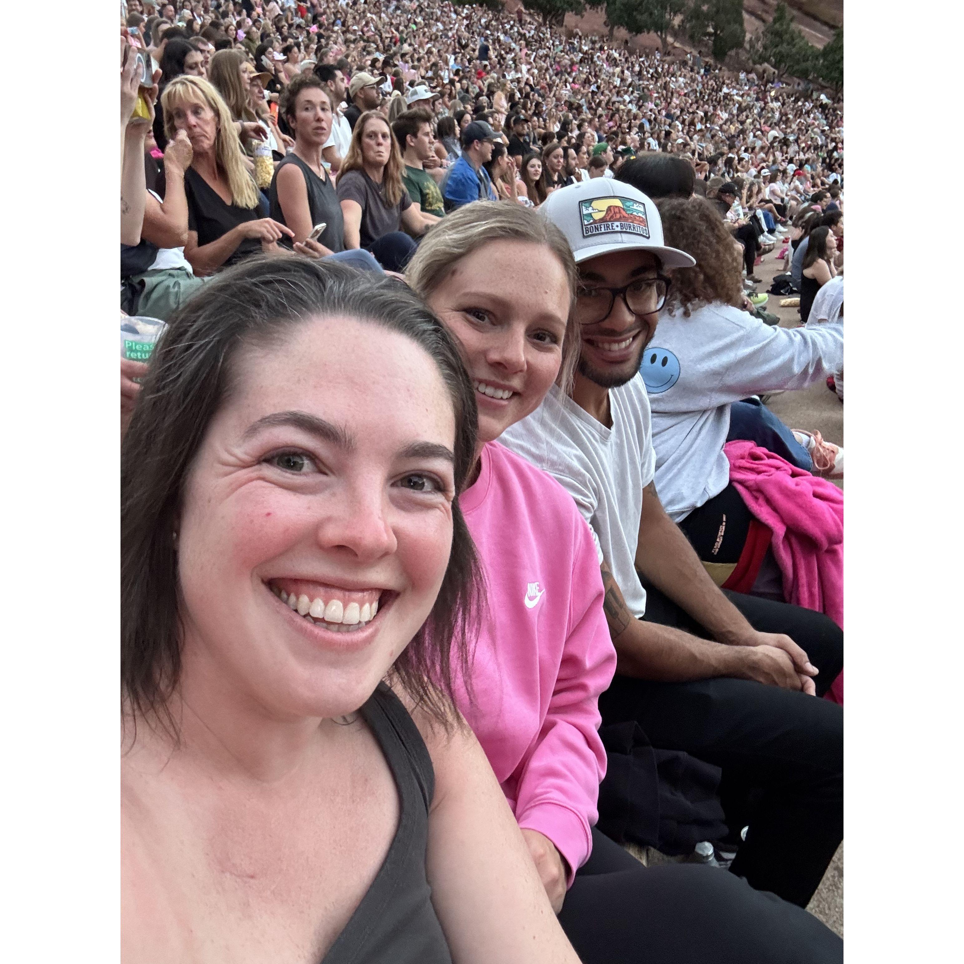 July 7, 2025: The best Colorado tour guide took us to our first show at Red Rocks!