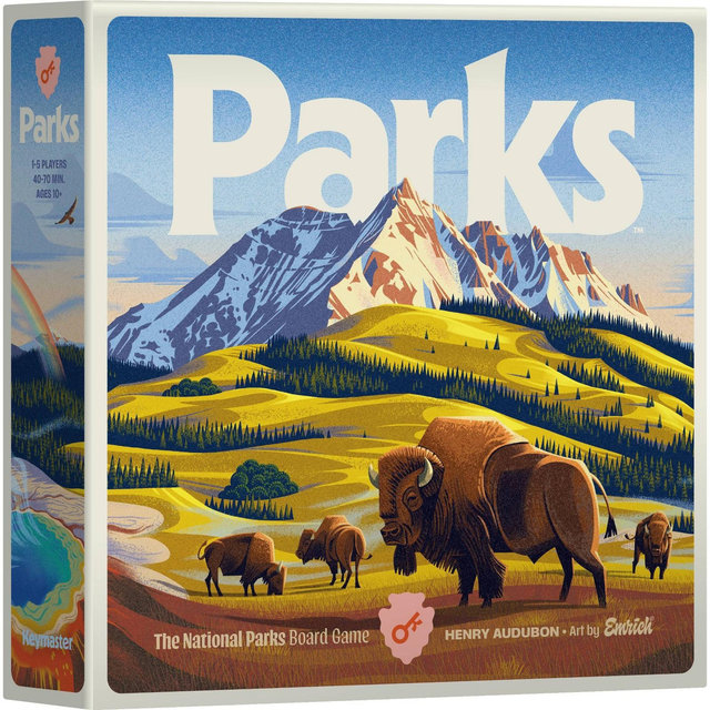 Keymaster Games Parks 2nd Edition Board Game