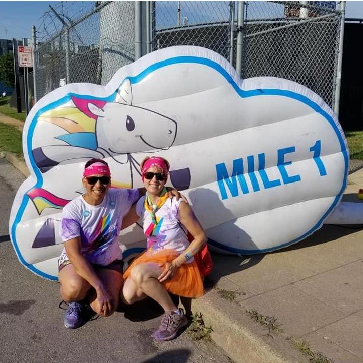 Color Run 2018 (mile 1)