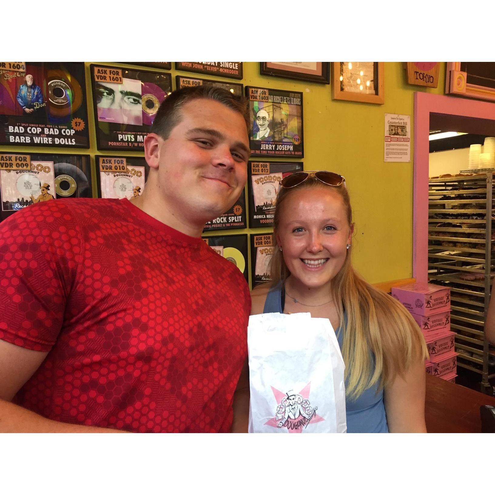 Donuts in Portland, Oregon.