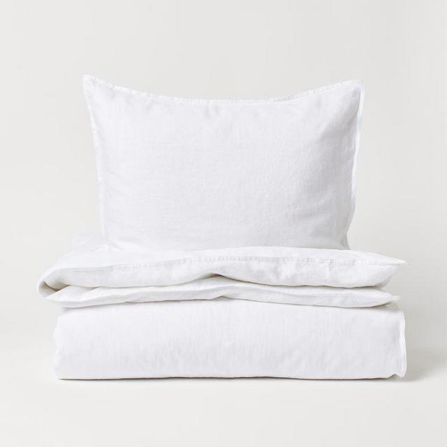 Washed Linen Duvet Cover Set