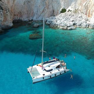 Milos & Poliegos Catamaran Cruise for 2 - Athens
