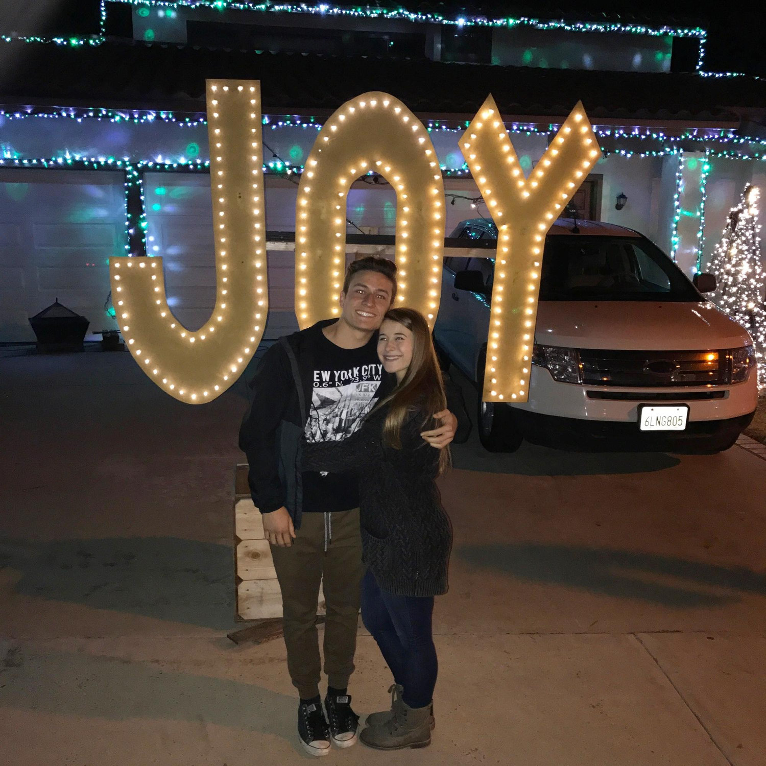 Our first picture together! Dec 2016