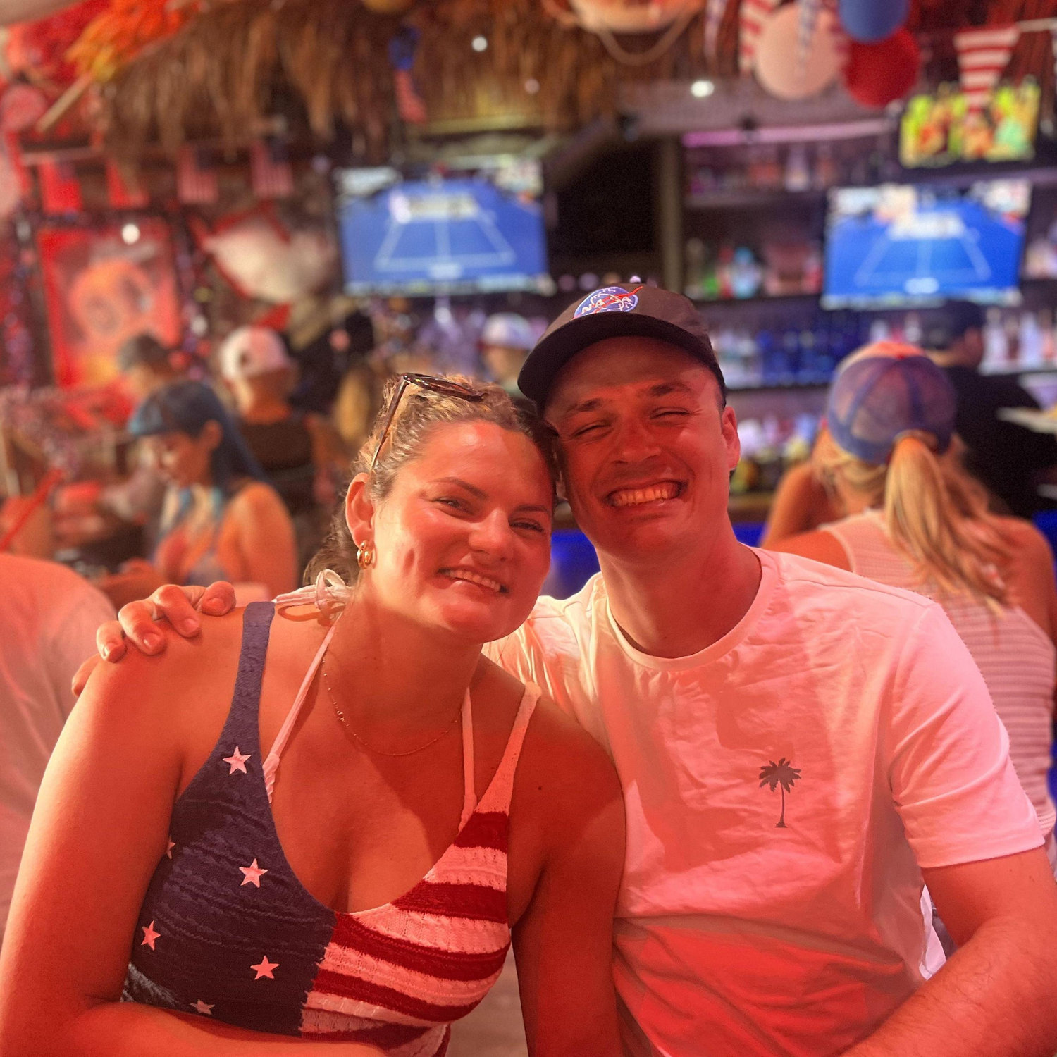 4th of july! sunkissed and happy