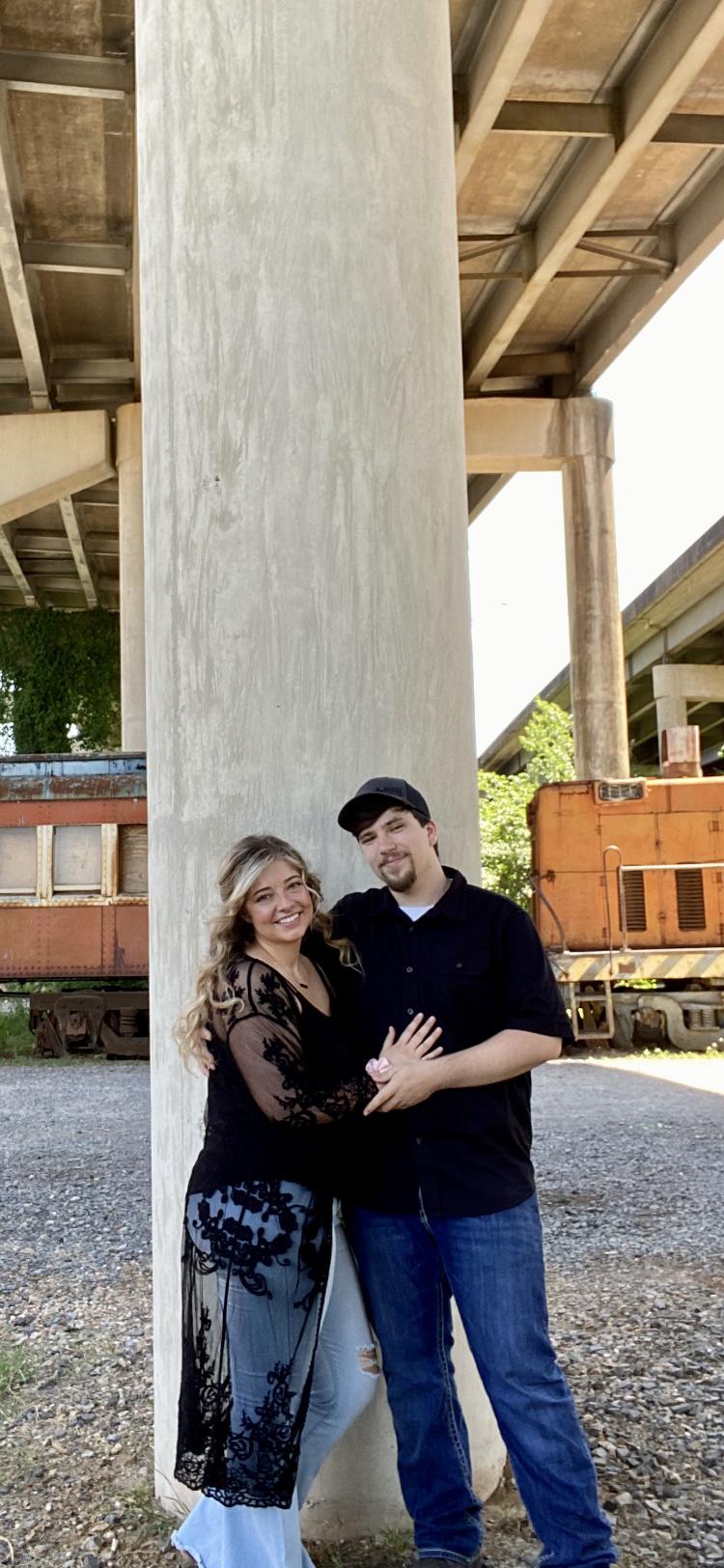 A date, just a few weeks before our engagement. 

Looking back — Its obvious that Chase was hinting about the engagement ring he already had!