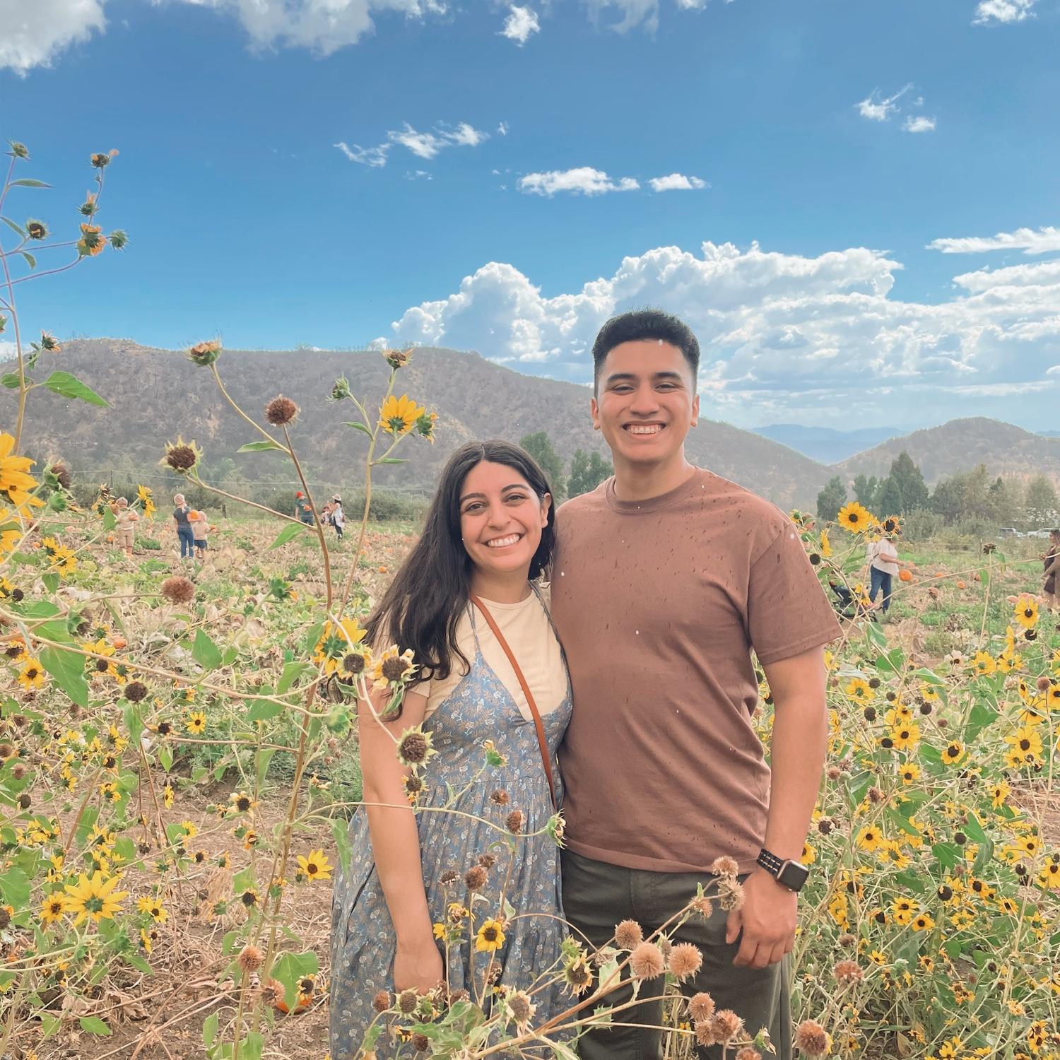 10.08.2022 | We went to a pumpkin patch and moments after this photo we got drenched by the rain!