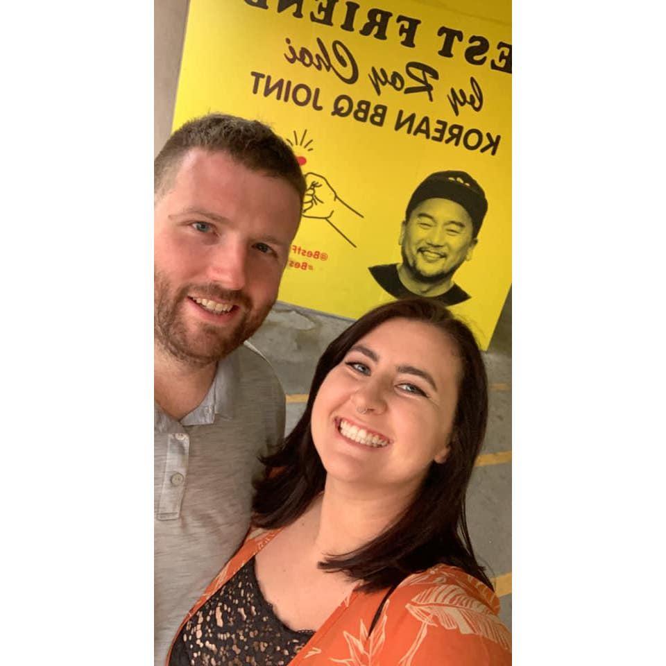 The first time we went to one of our favorite restaurants! Best friend is indeed the BEST!