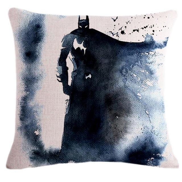 Fyon Superhero Cushion Covers Decorative Throw Pillow Cases for Sofa,Home,car 18x18inch 04E