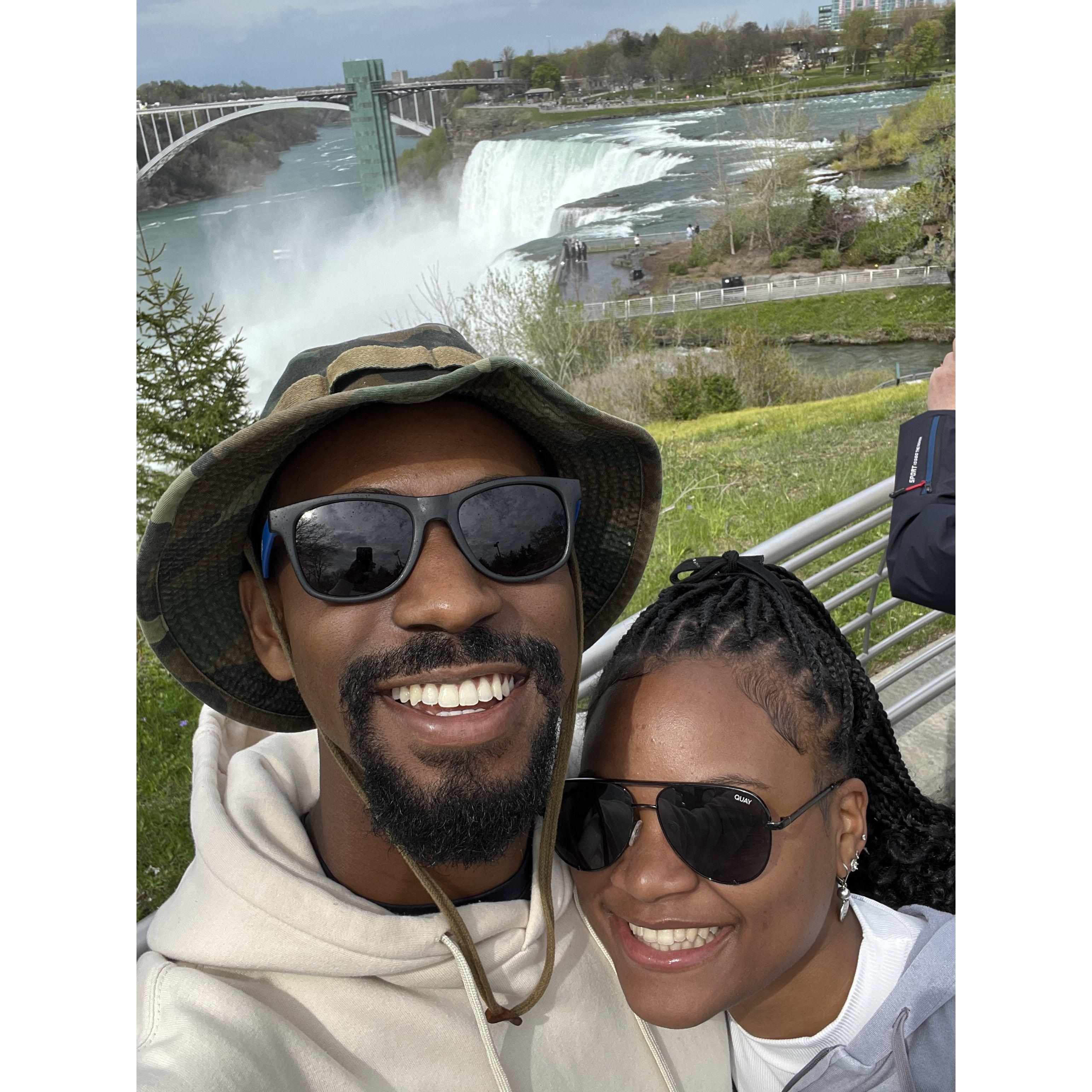 Our first date to Niagara Falls