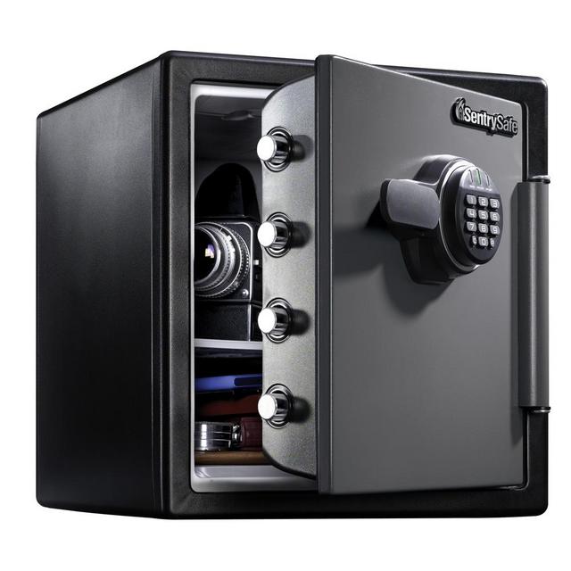 SentrySafe SFW123ES Fire-Resistant Safe and Waterproof Safe with Digital Keypad 1.23 cu. ft.