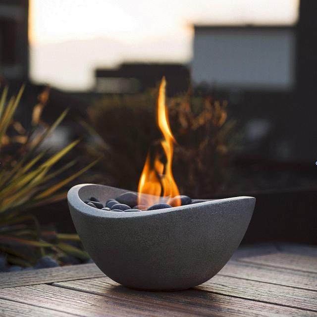 Tabletop Wave Gel Fuel Fire Bowl - Terra Flame
