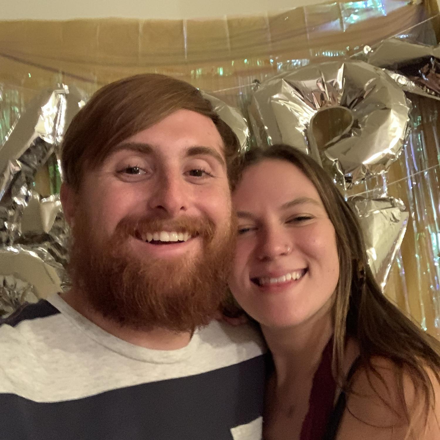 Our first picture together (just the 2 of us)!