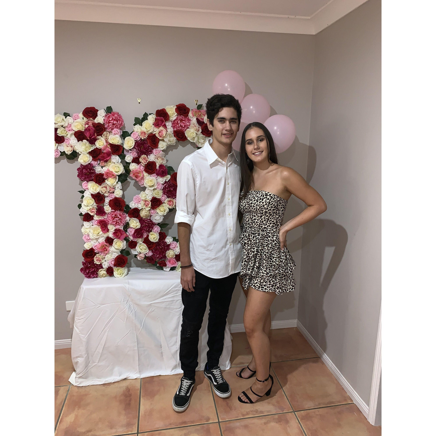 My 18th birthday, 2 weeks before we started dating