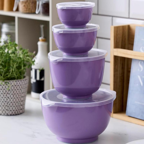 Rosti Margrethe 4-Piece Mixing bowl Set with Lids