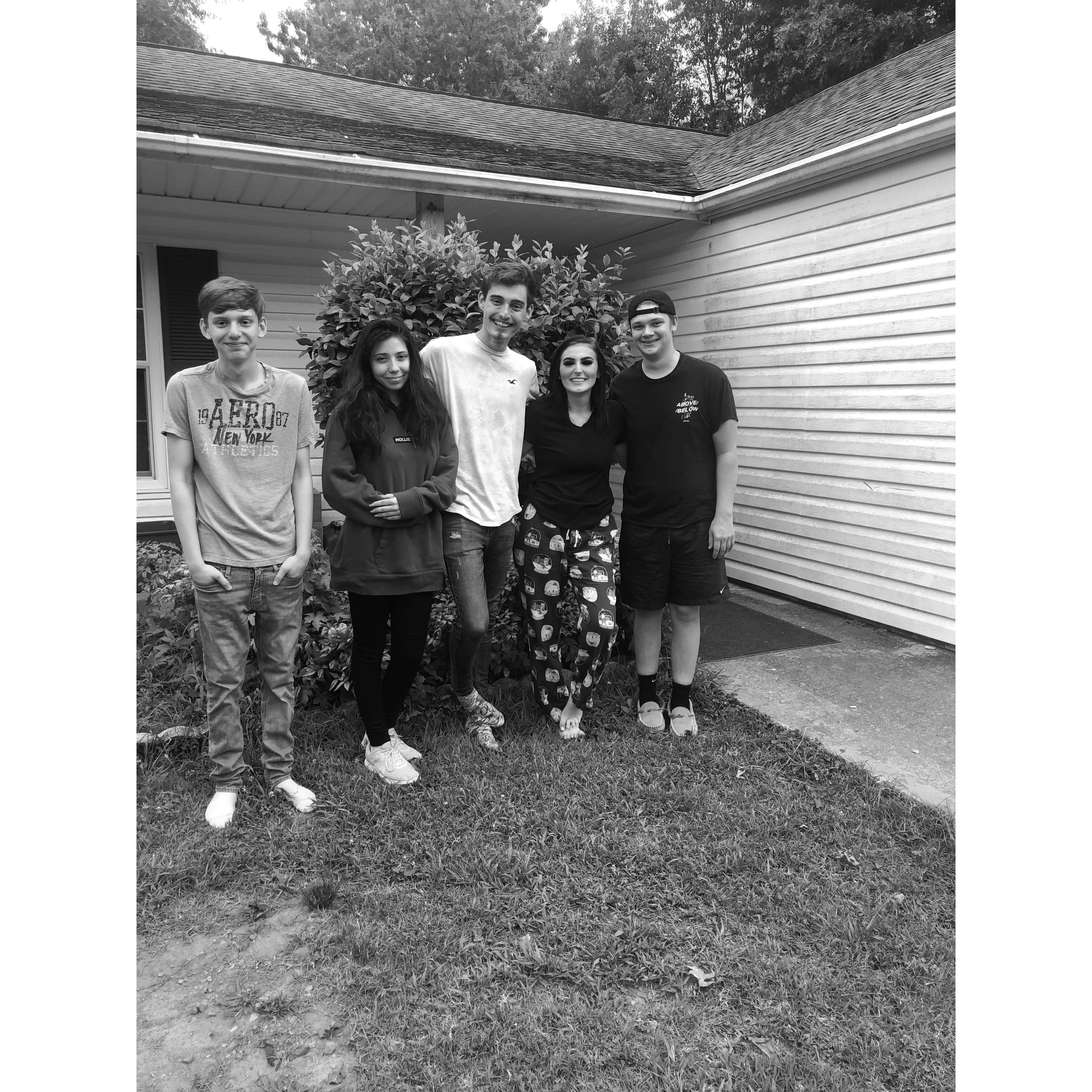 The whole gang