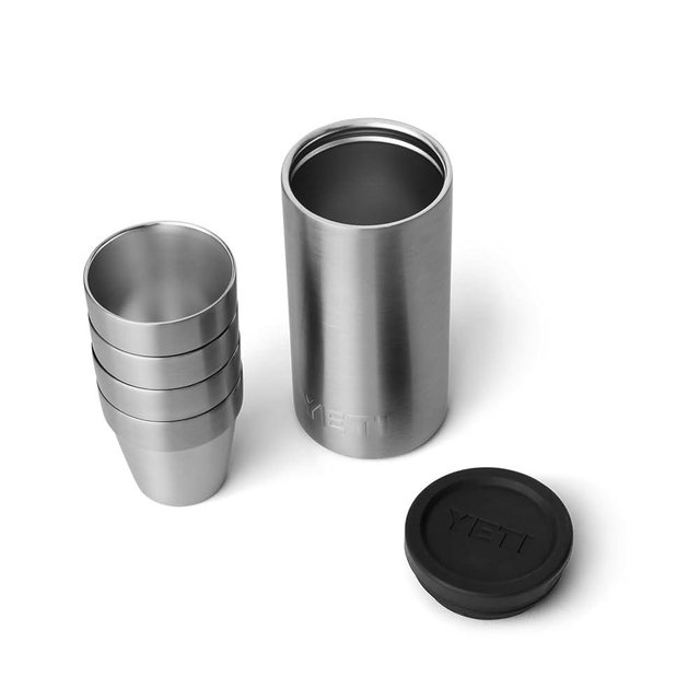 YETI Shot Glasses with Carrying Case, Set of 4