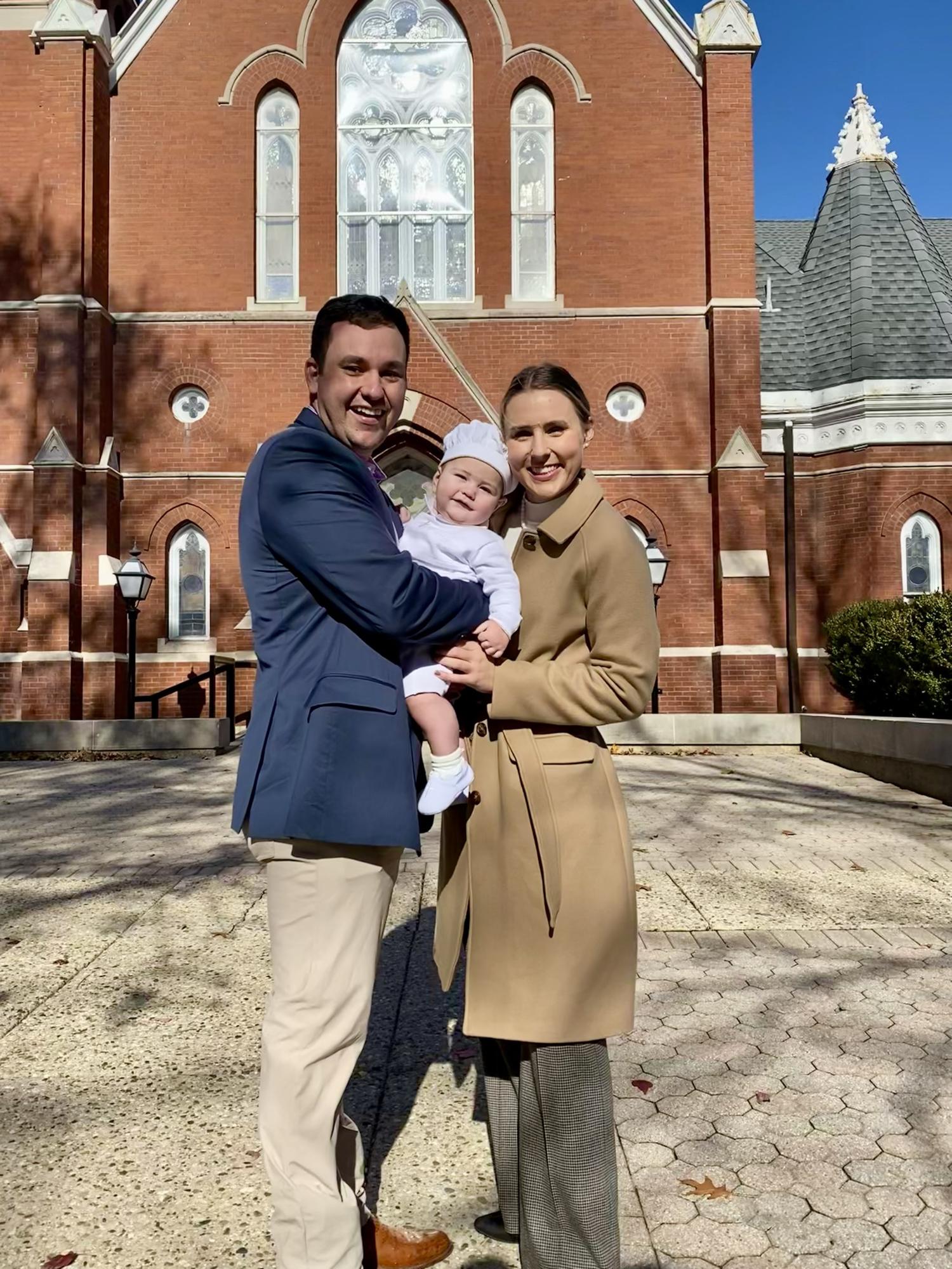 Bowden’s Baptism, 2021 (Proud Godparents!)