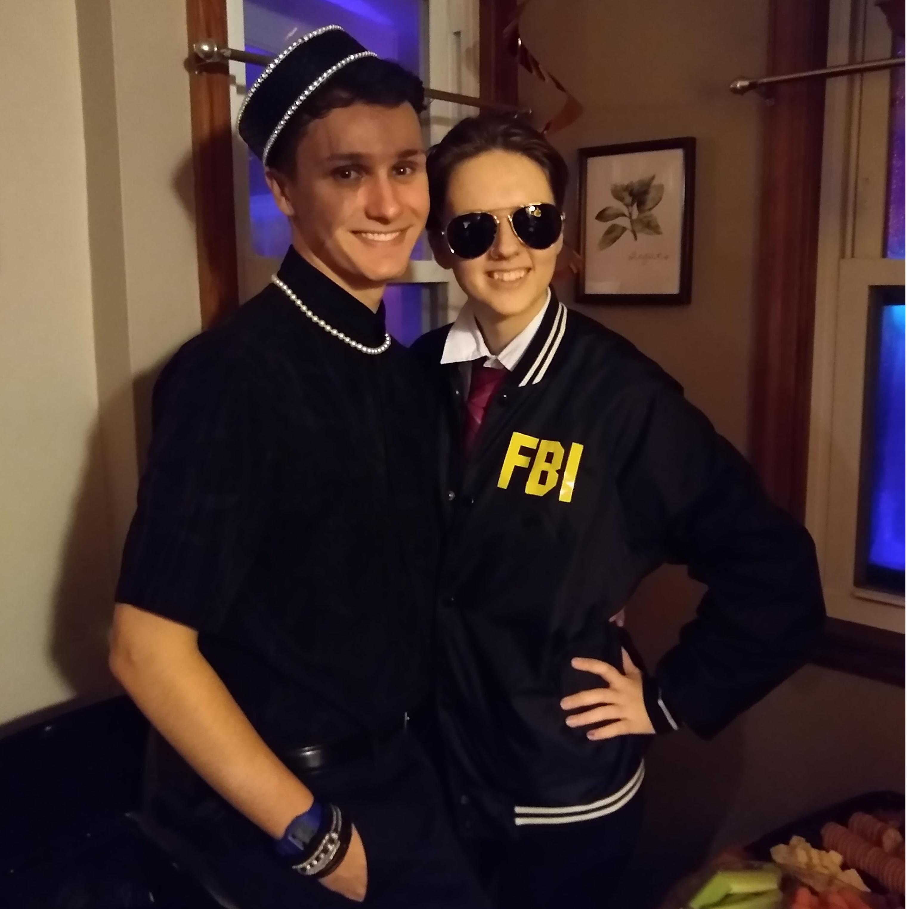 Janet Snakehole and Burt Macklin, FBI