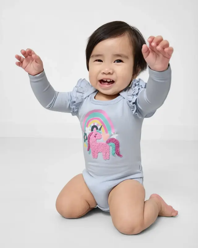 Unicorn Flutter Bodysuit