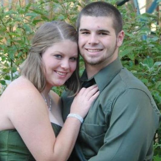 Our first homecoming dance together, in Fall of 2012.