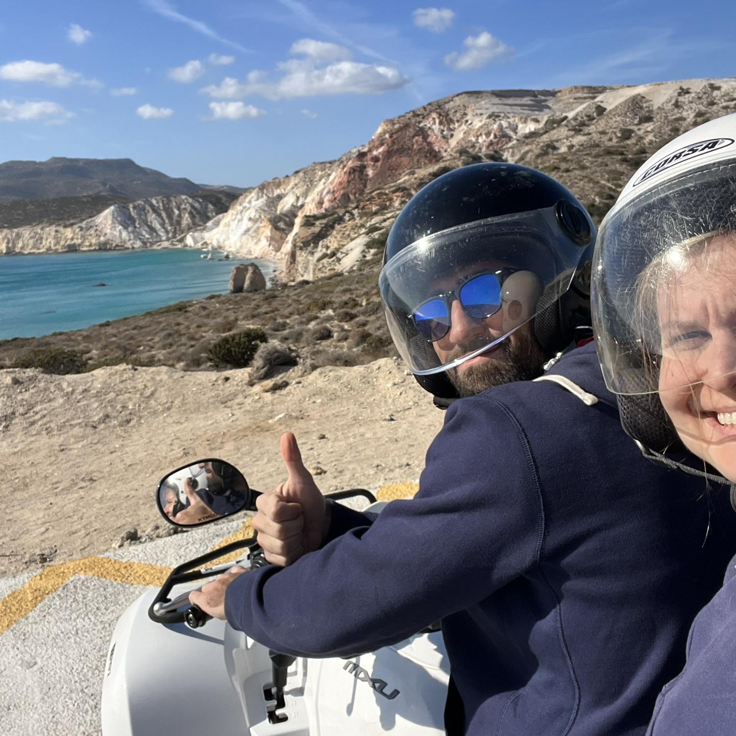 Exploring Milos, Greece!!