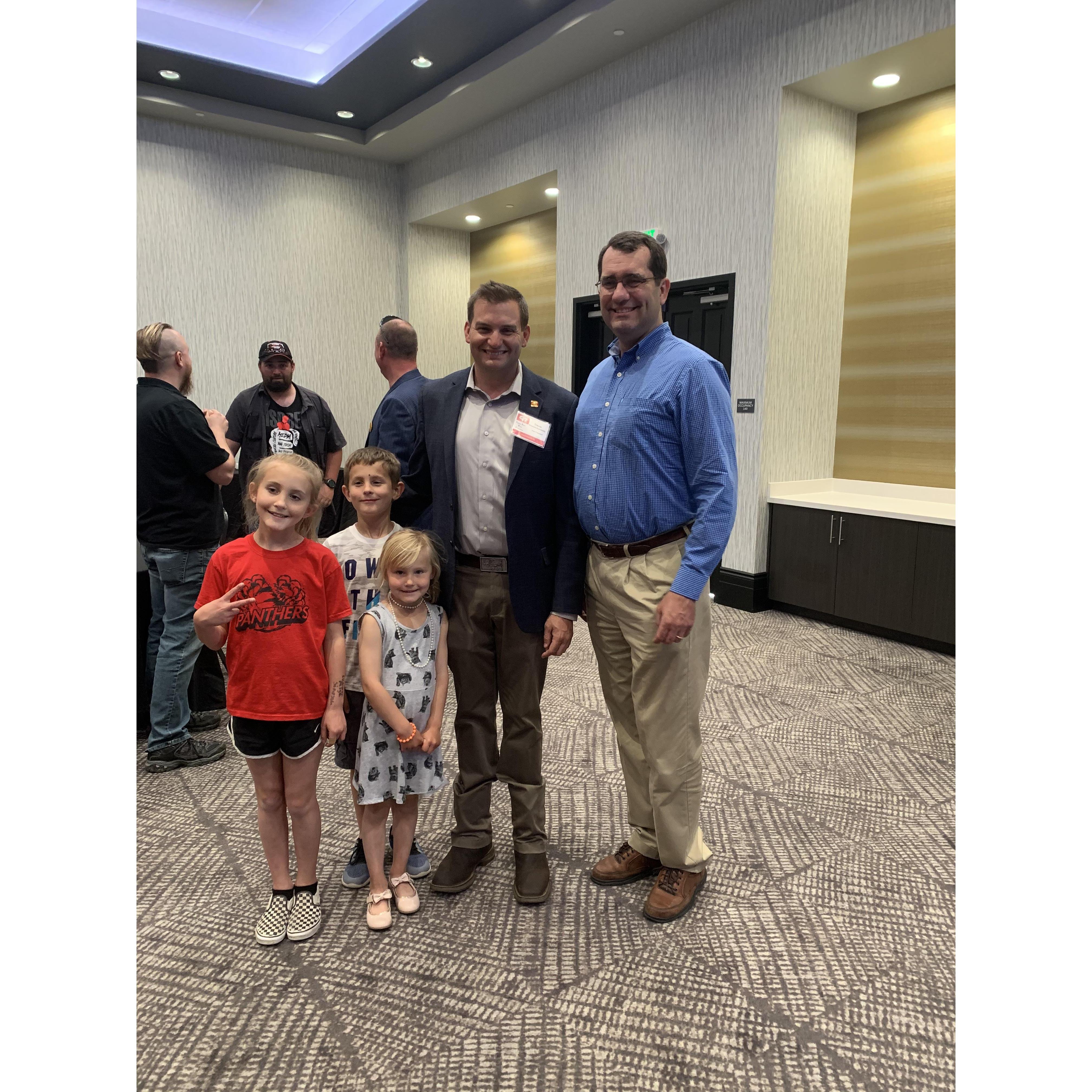 With Kansas Attorney General Derek Schmidt