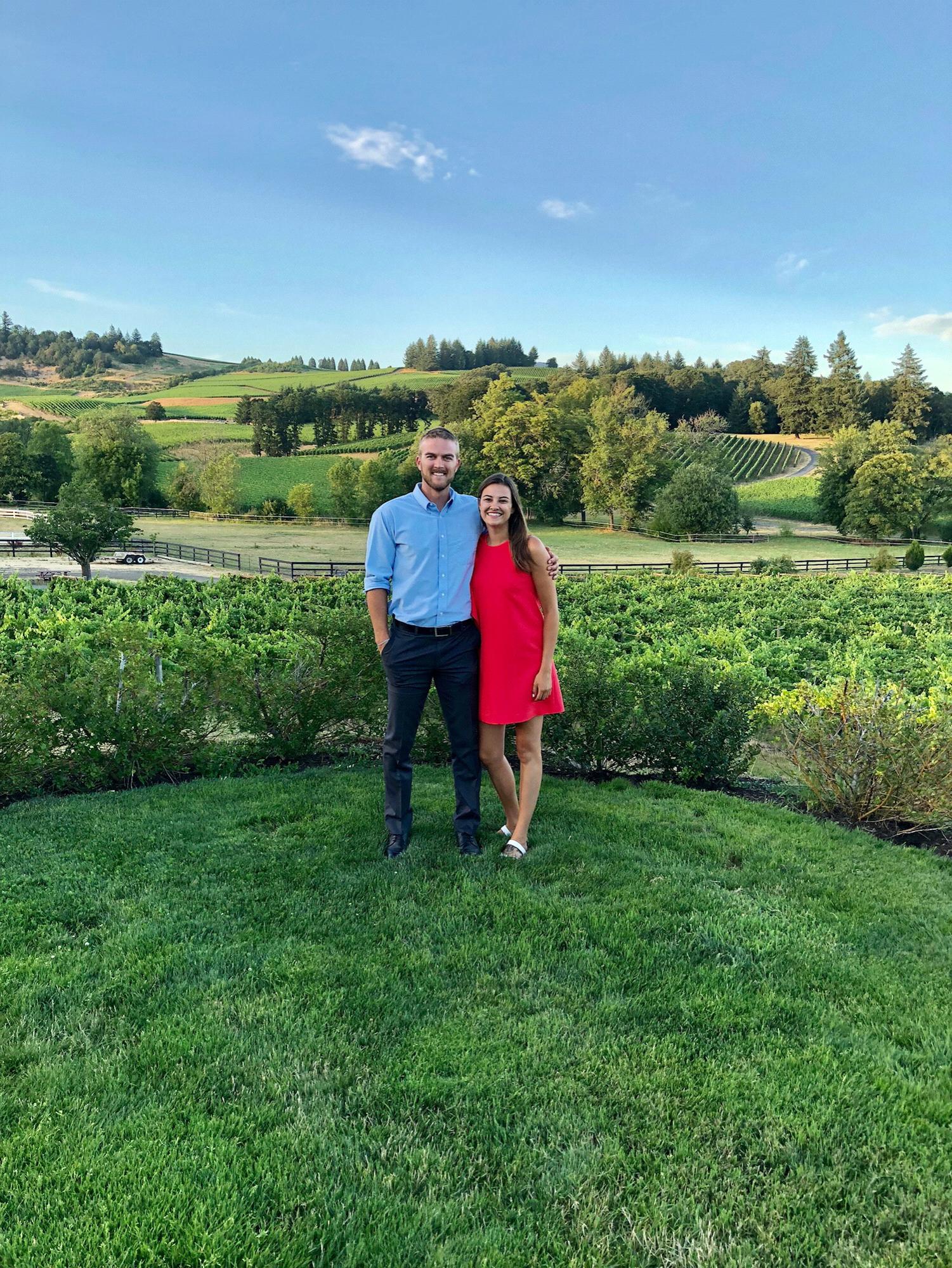 Friends wedding in Oregon // July 14, 2018