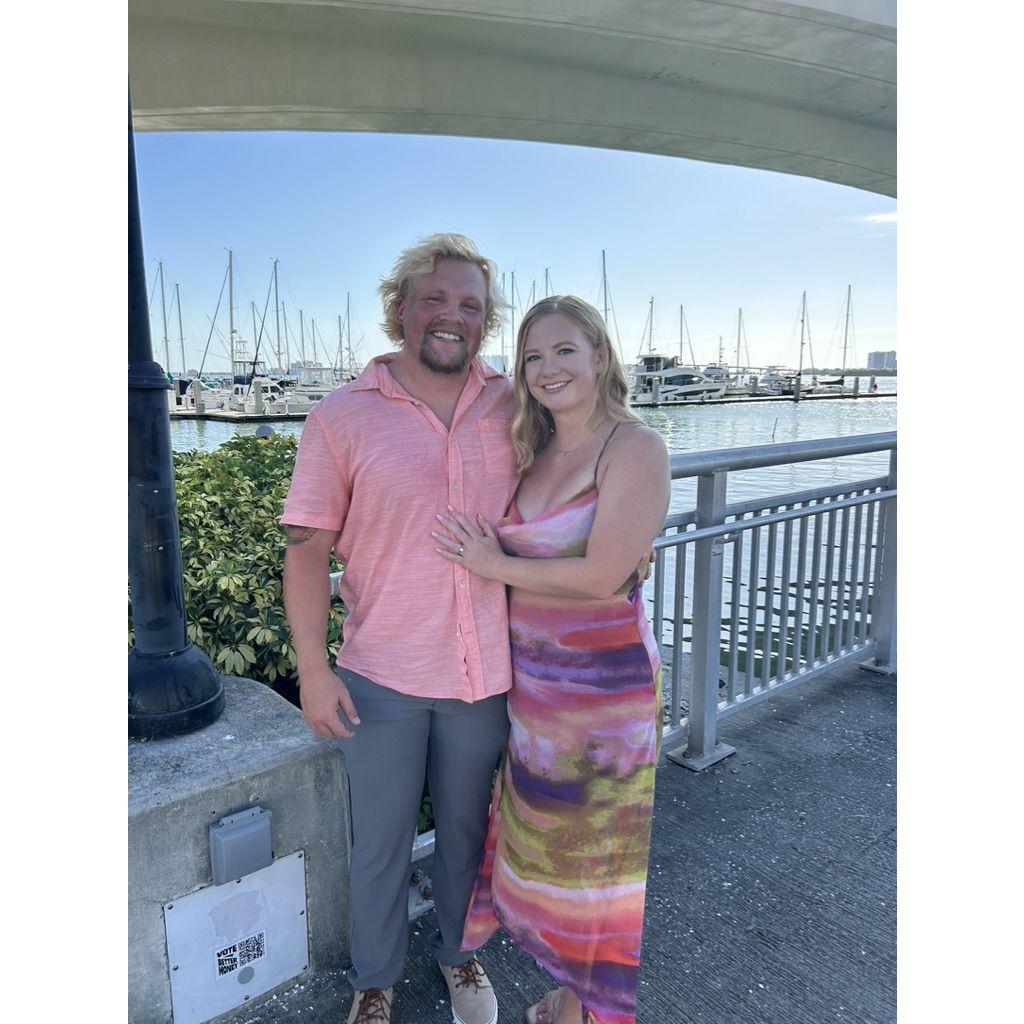 Right after Cody popped the question.