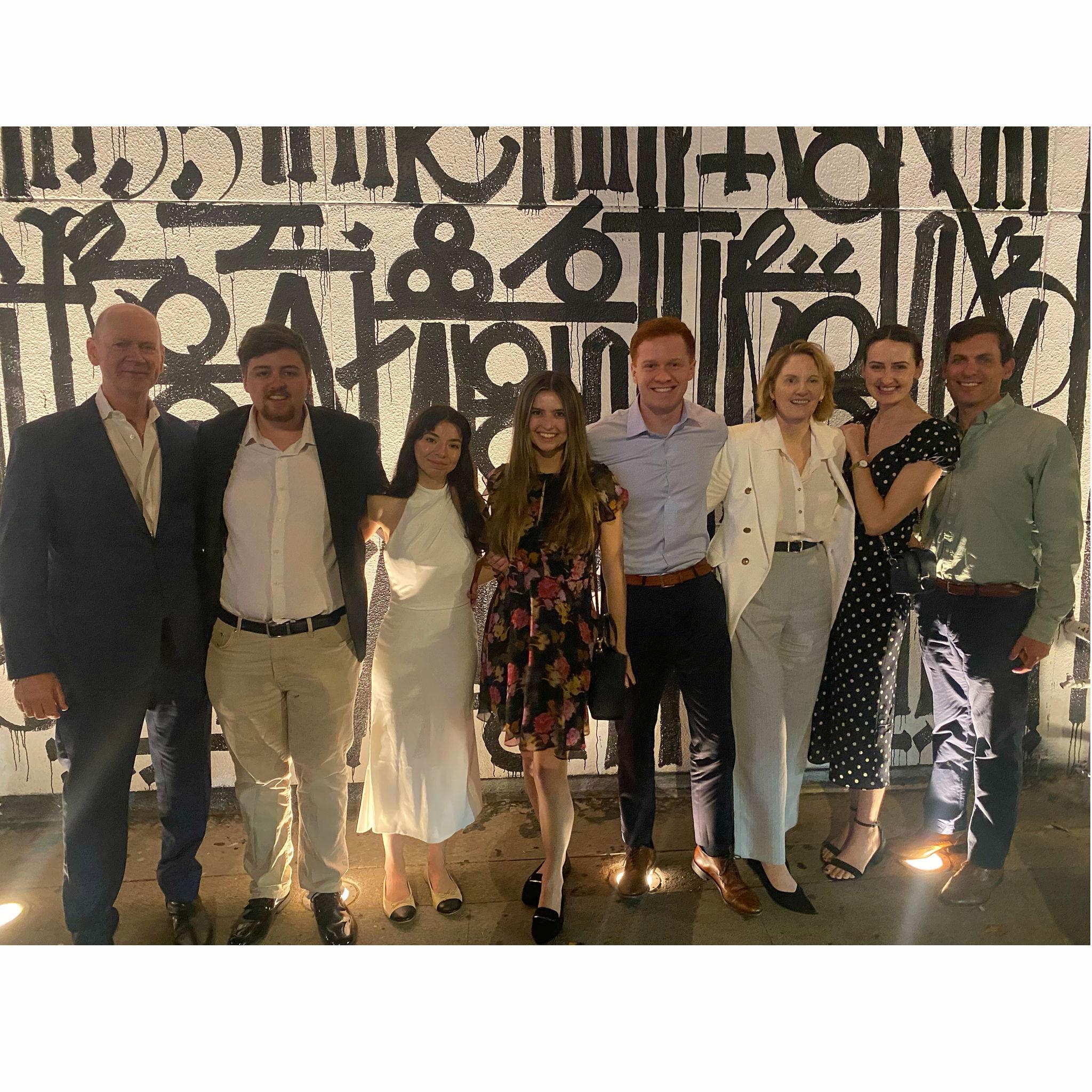 Celebrating Matthew and Hannah Barrett's wedding!