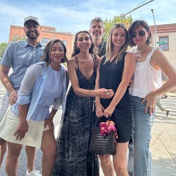 Brooklyn: Julieta's 35th birthday brunch with Jeimy, Edwin, Roxana & Nora.
