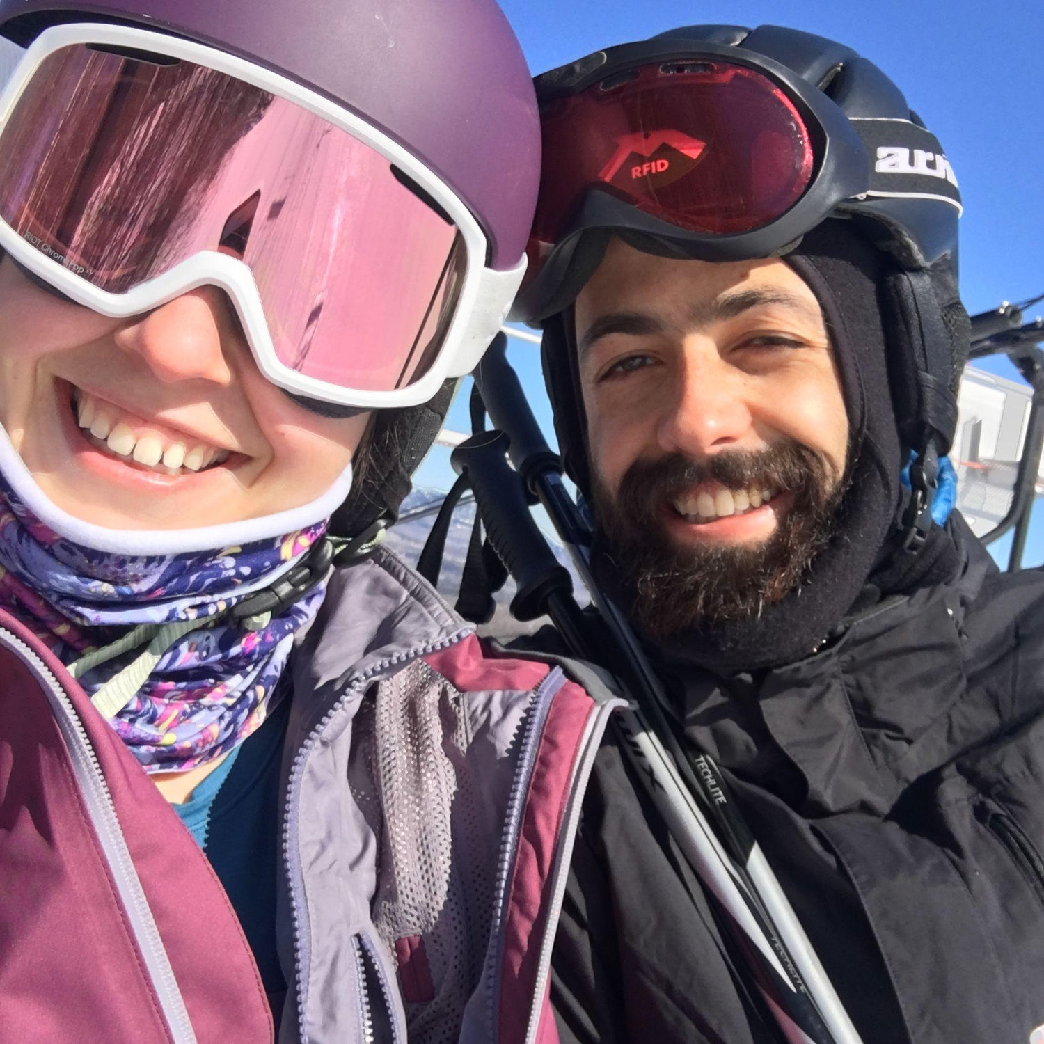 First selfie! Sugarloaf March 2020