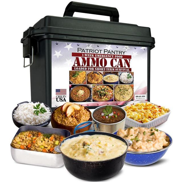 1-Week Food Supply Ammo Can