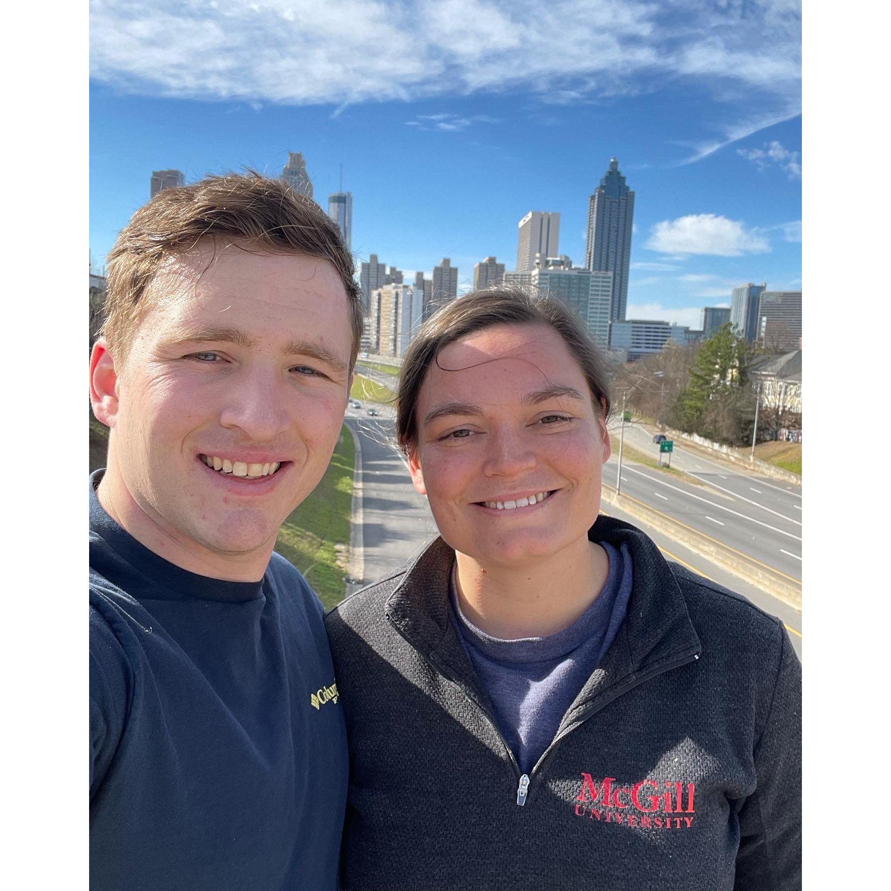 Our very first photo post deployment and countless FaceTimes!