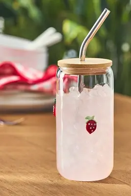 Icon Juice Sipper Glass