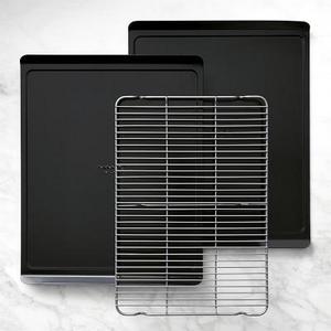 Calphalon Signature Ceramic Nonstick 3-Piece Cookie Sheet Set
