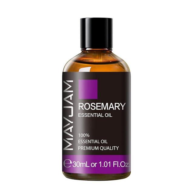 Rosemary Essential Oil 30ML/1.01FL.OZ, MAYJAM Premium Rosemary Oil Essential Oils with Glass Dropper, Great for Aromatherapy Diffuser and Candle Making