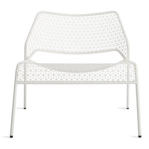 Hot Mesh Lounge Chair | Metal Lounge Chair - Off White