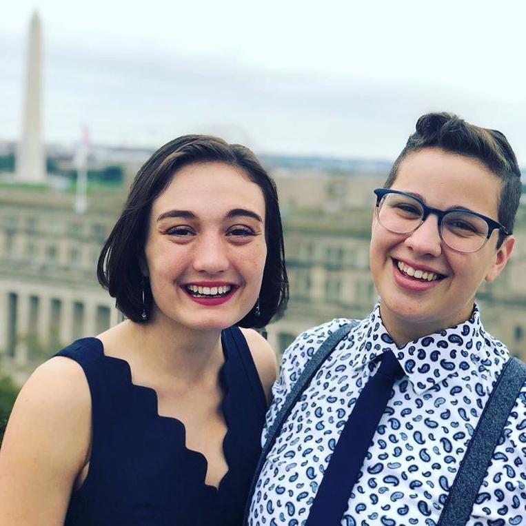 Celebrating love at Matt and Devin's wedding in Washington, D.C. in October 2018.